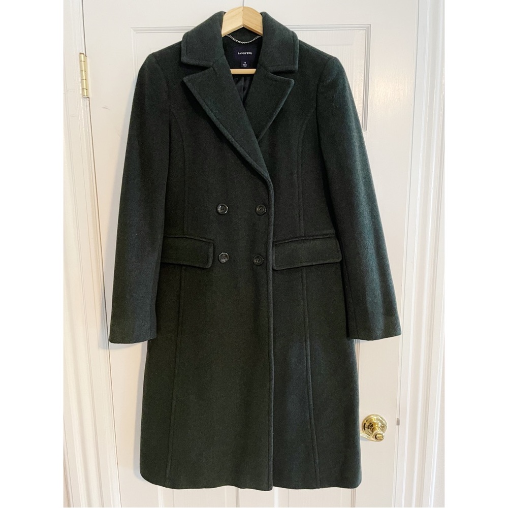 NWOT Lands’ End Wool Coat